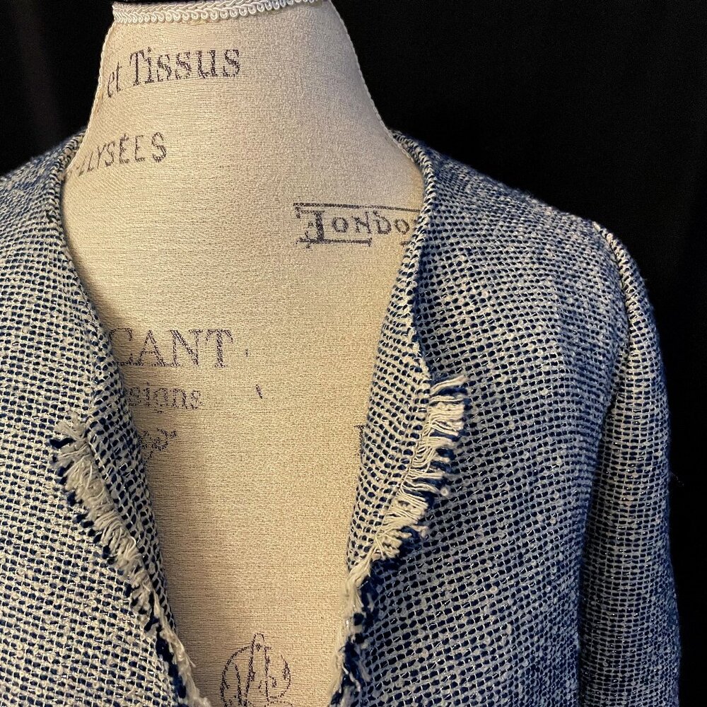 Banana Republic Navy Blue Blazer: Size 4